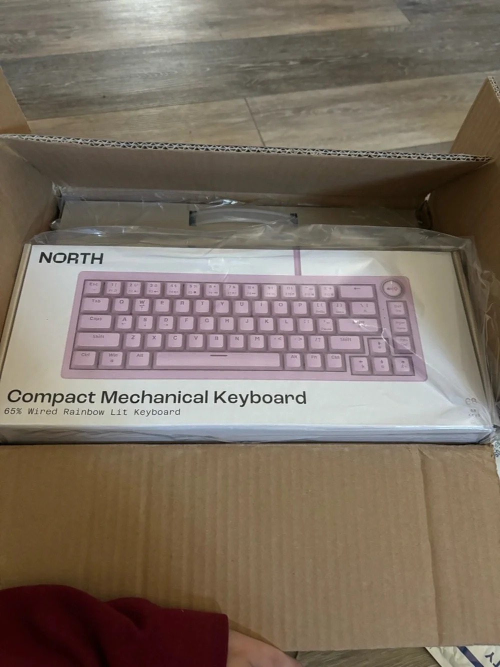 Compact Mechanical Keyboard - Pink